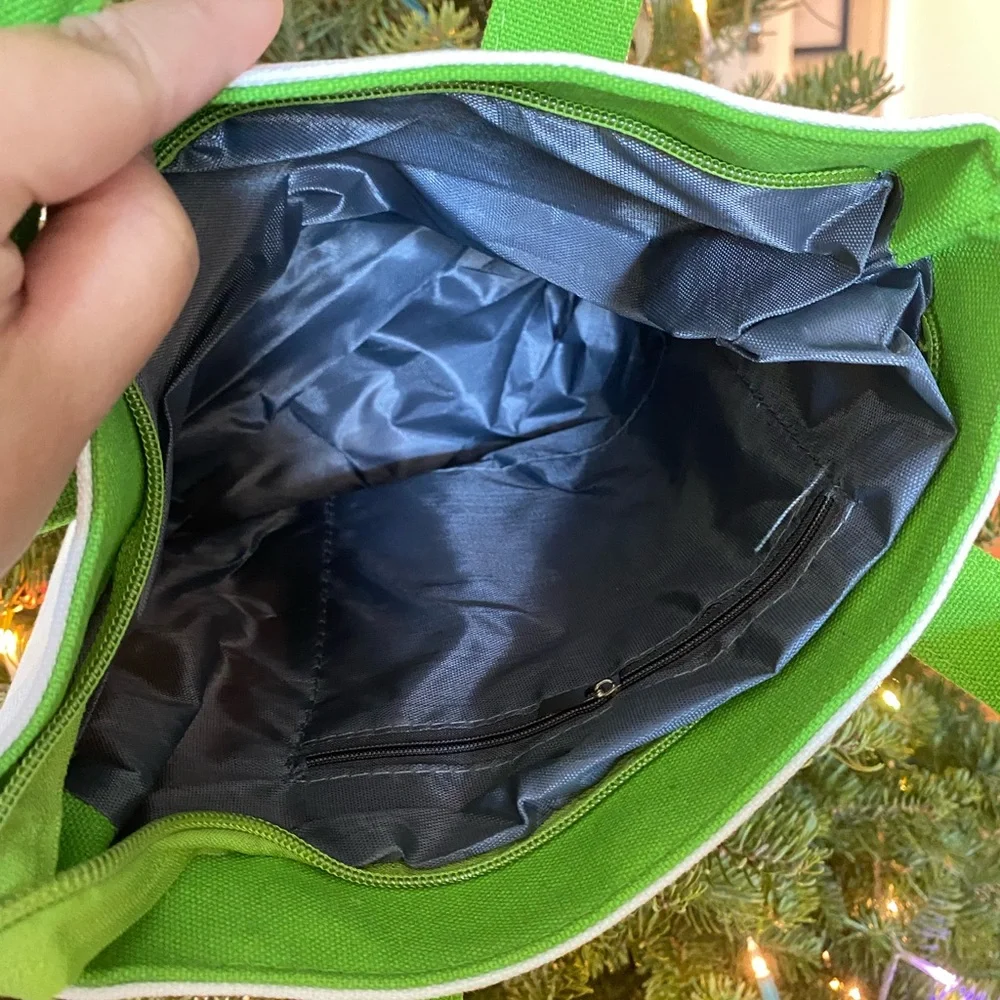 Starbucks Green and Cream Tote Bag